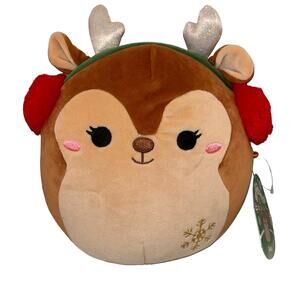 Squishmallows Darla The Deer 8 Inch Holiday Plush Christmas